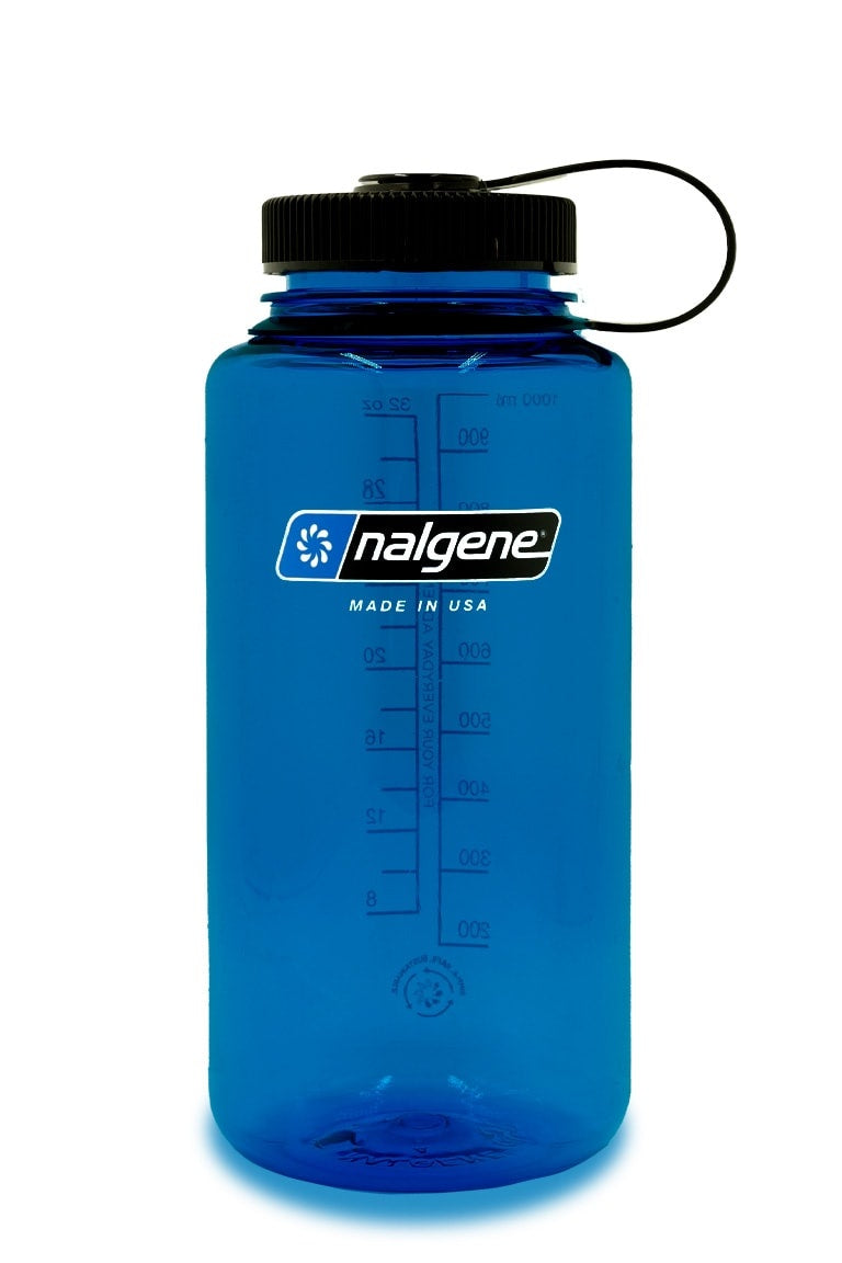 Nalgene Wide Mouth Sustain Water Bottle, 32 Oz, Cornflower Blue, 32oz, 2020-5632