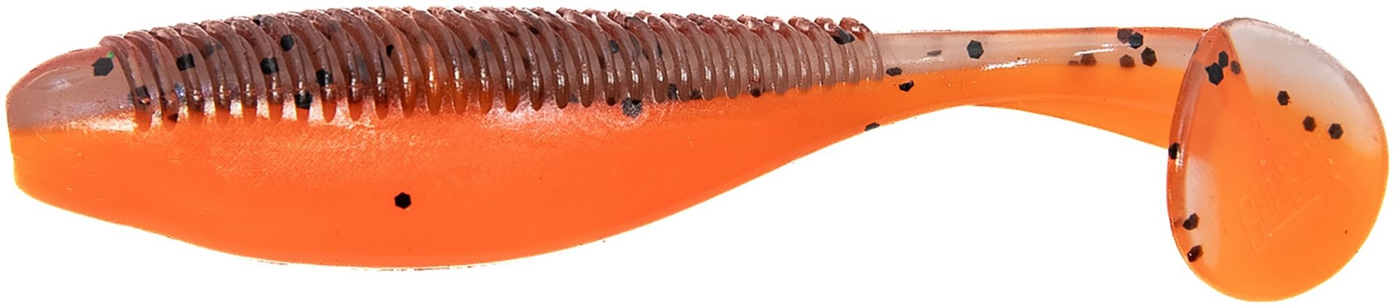 Googan Squad Saucy Slimmer Soft Bait, 7 Pack, 3.5in, Flamin Hot, GSLS-35-FLM