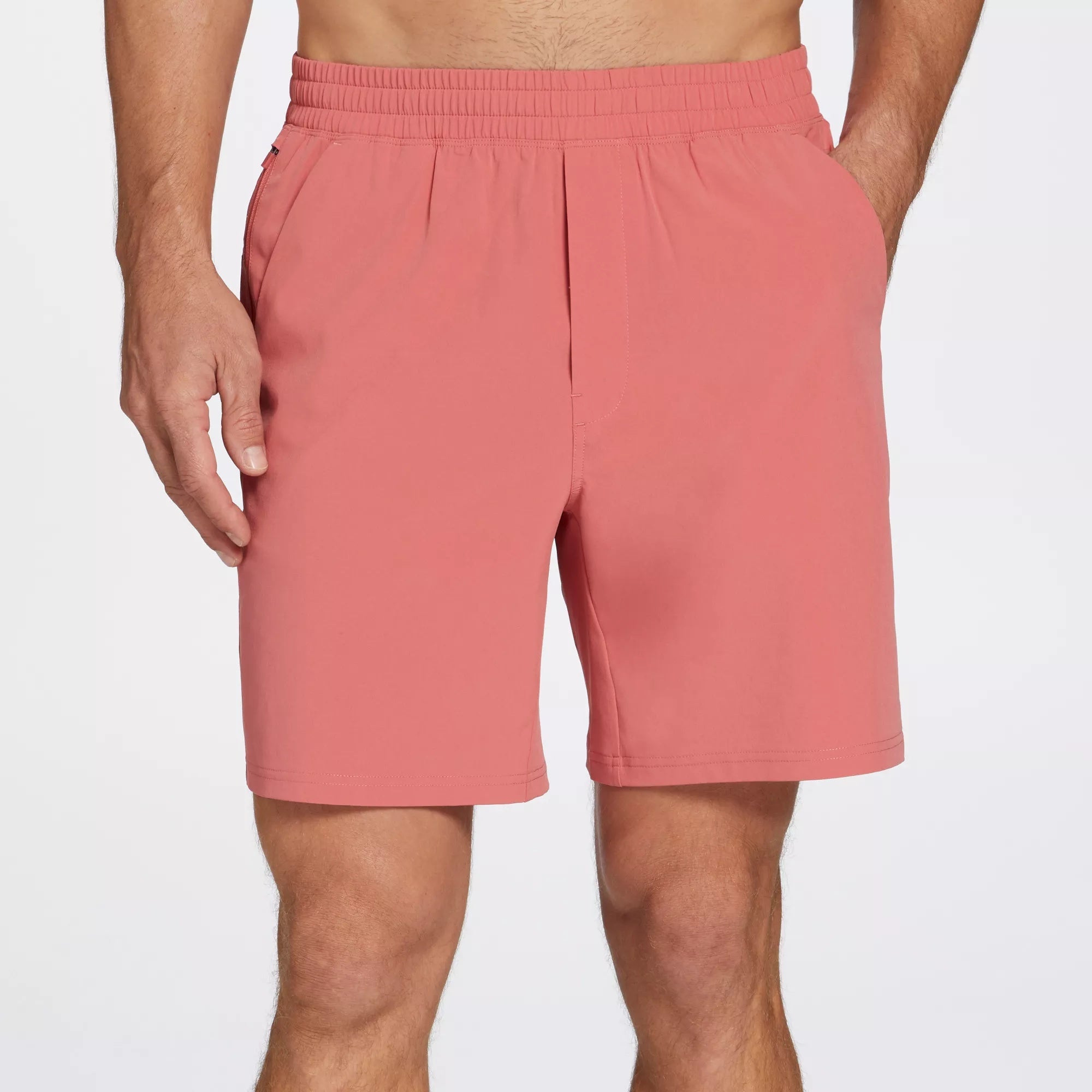 VRST Men's 7" All-in Lined Short, Medium, Pink Rouge