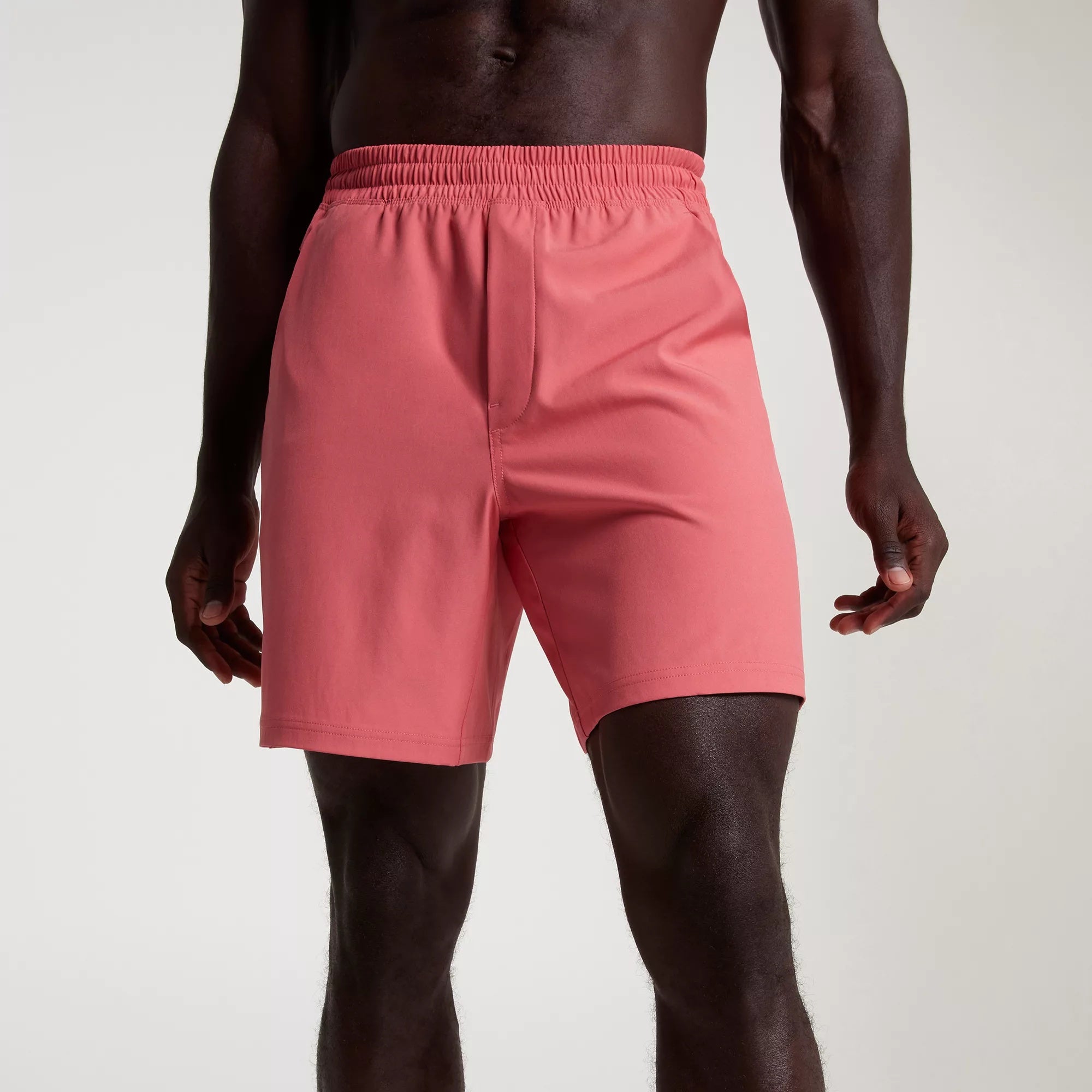 VRST Men's 7” All-in Unlined Shorts, Medium, Pink Rouge