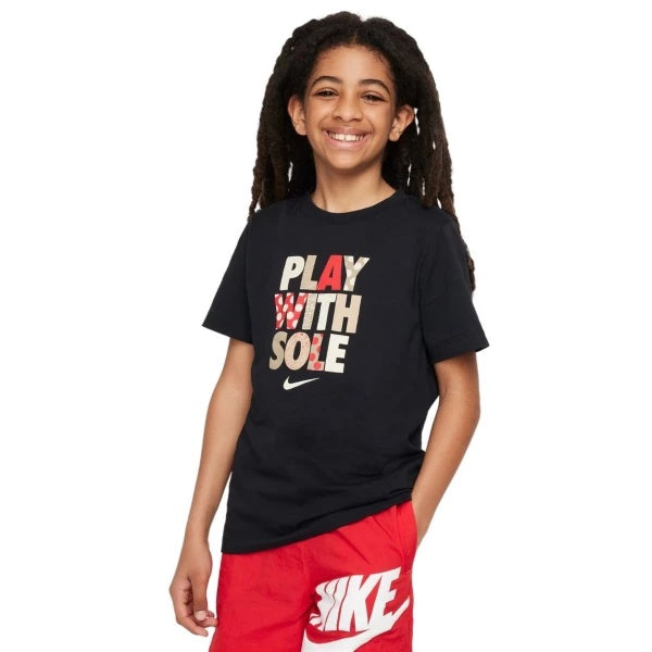 Kids' Nike Sportswear Attitude T-Shirt Medium Black