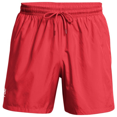 Under Armour Mens Woven Volley Shorts 6 in Bright Red, X-Large - Men's Athletic Performance Bottoms at Academy Sports