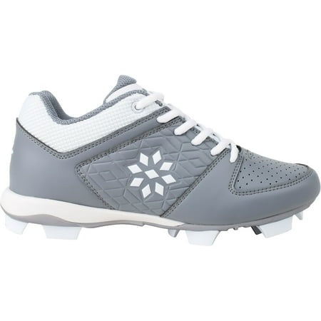 RIP-IT Women S Diamond Softball Cleats (Grey/White 6 B US)
