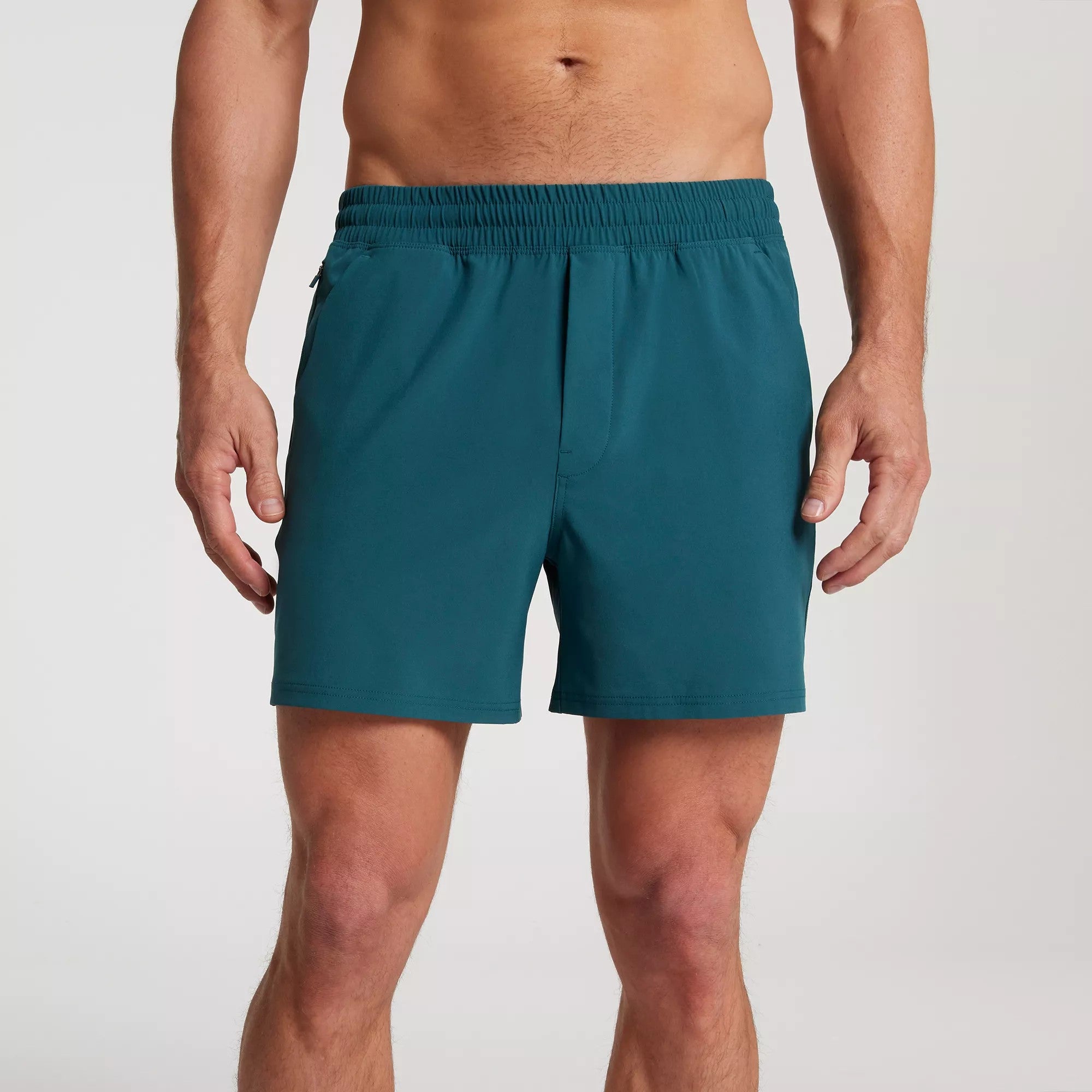 VRST Men's 5” All-in Unlined Short, XXL, Blue Green