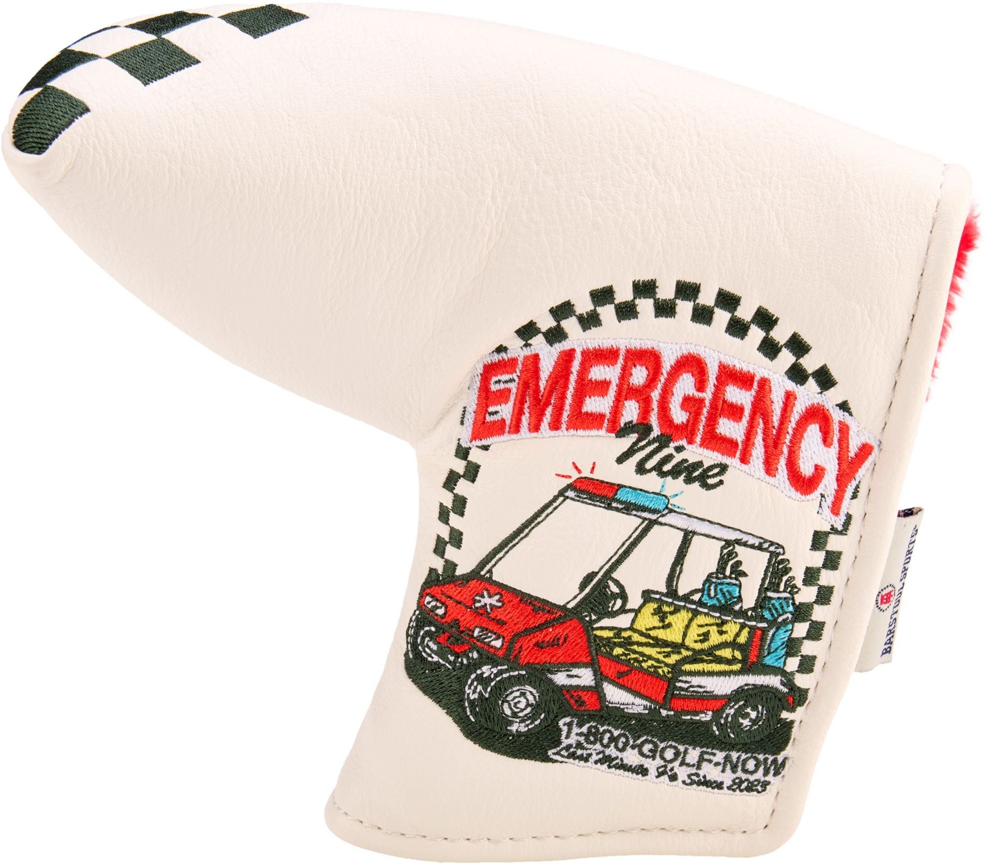Barstool Sports Emergency Nine Blade Putter Headcover, Men's