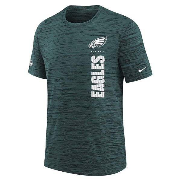 Kids' Philadelphia Eagles Nike 2024 Velocity Team T-Shirt Large Teal