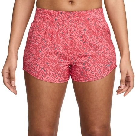 Nike Women S One Dri-FIT Mid-Rise 3 Brief-Lined Shorts
