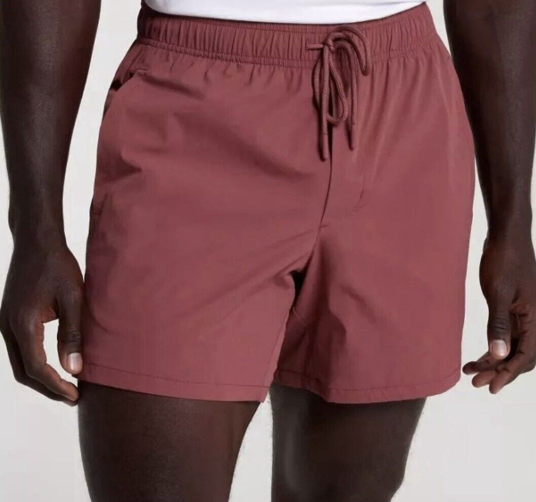 VRST Men's 5'' Everyday Short Size XL Color: Desert Rust, New Athletic Wear