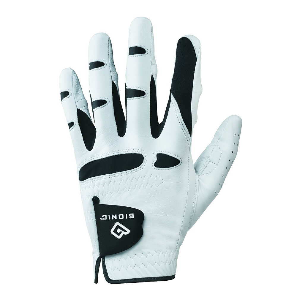 Bionic StableGrip with Natural Fit Golf Glove, Men's, Cadet Large, White