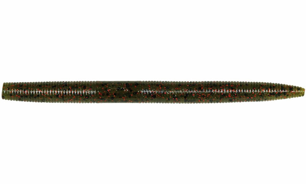 Googan Squad Lunker Log Soft Bait, Watermelon Red Flake, 6, GLL-6-WMR