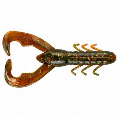 3.5 in. Christie Craw Bass Fishing Lure, White, 8PK