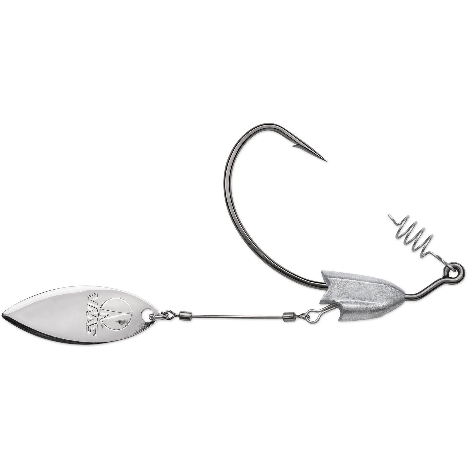 43471691 Heavy-Duty Weighted Willow Swimbait Hook - Size 4 to 0