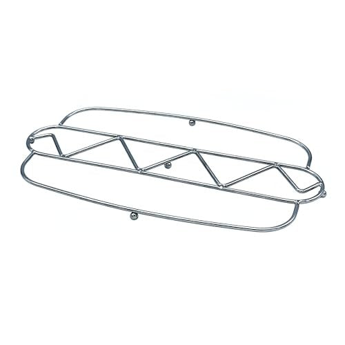 Mr. Bar-B-Q Hot Dog Trivet in Chrome Finish