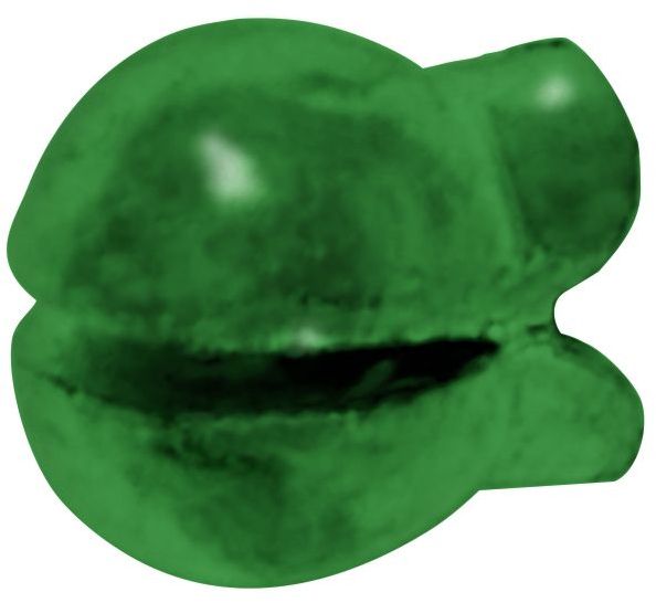 Eagle Claw Tin Removable Split-Shot Sinker, BB, Green