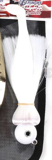 Run Off Lures Mojo Shad Bait, White