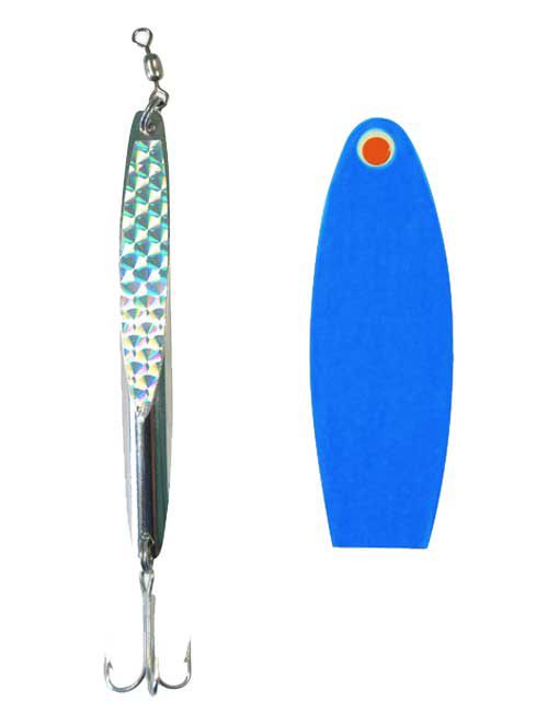 Deadly Dick Long Jigging Lure, Blue