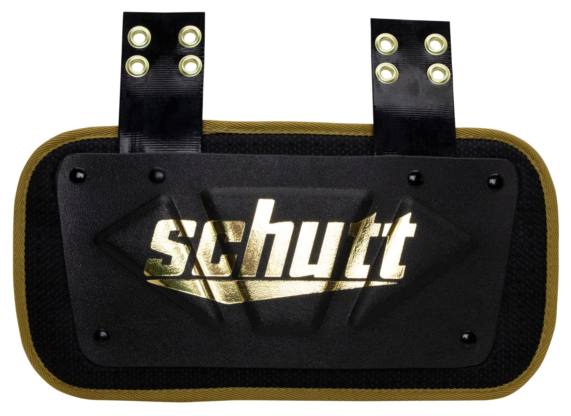 Schutt Varsity Ventilated Football Back Plate, No Size, Black