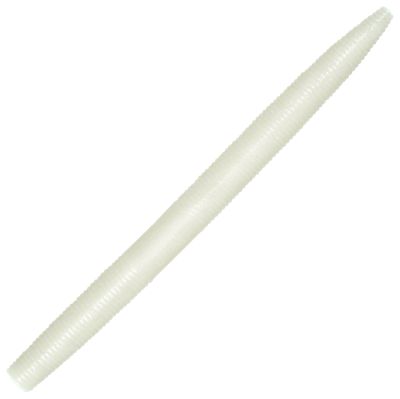 Googan Squad Lunker Log Soft Bait, Pearl, 4, GLL-4-PRL