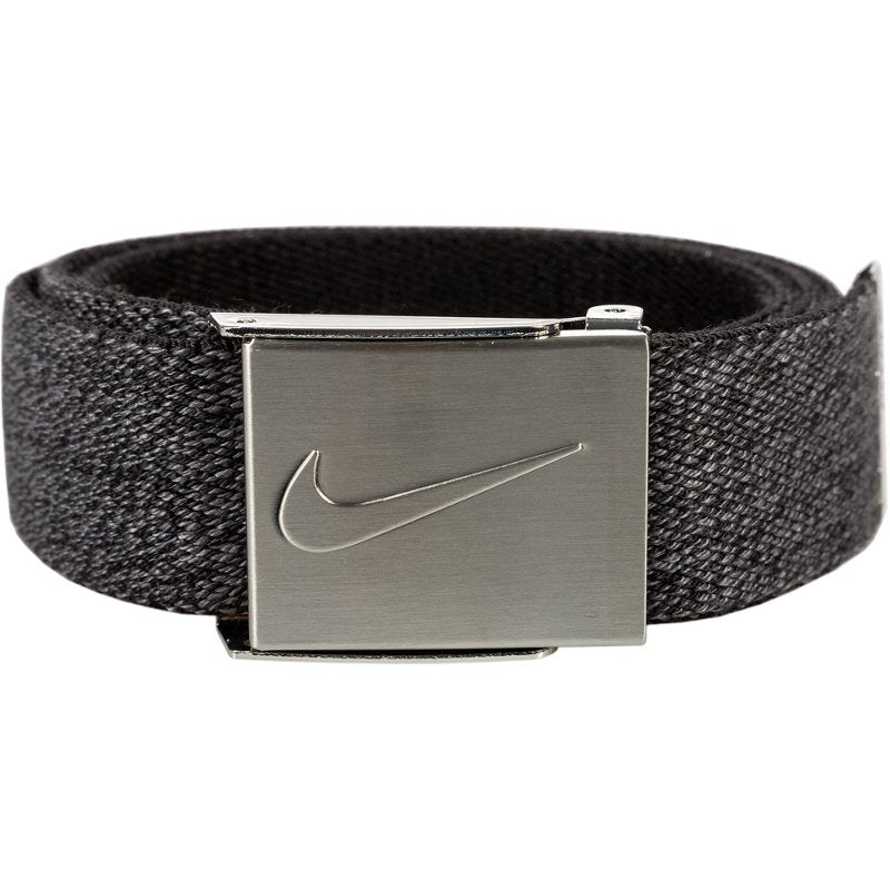 Nike Men's Reversible Stretch Web Golf Belt, Dark Grey/Black Gray
