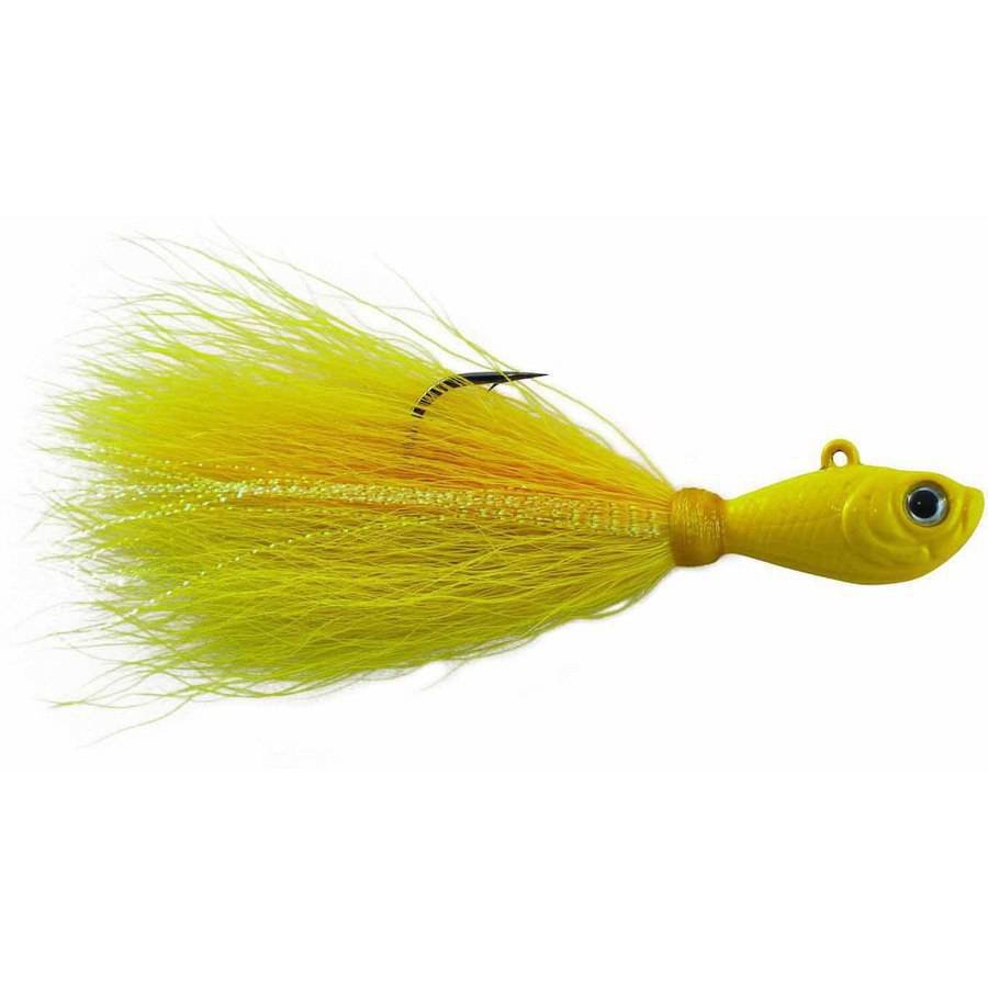 SPRO Prime Bucktail Saltwater Jigs, Yellow