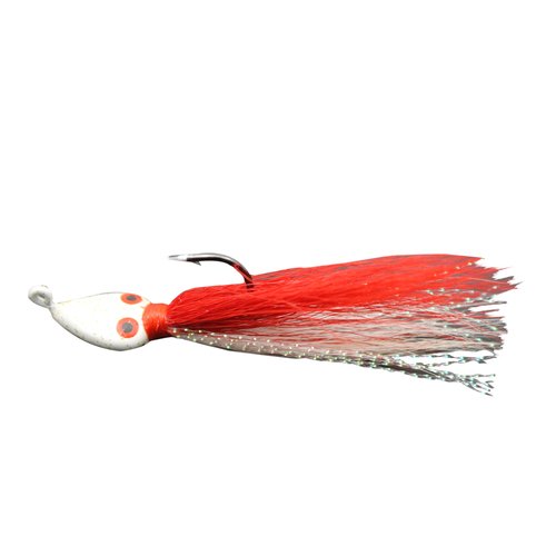 60519905 Tsunami Flats Jig - 0.25 Oz - White Red