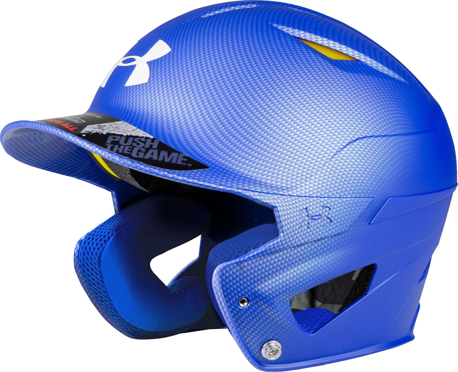 Under Armor Senior Converge Shadow Matte Batting Helmet, Blue
