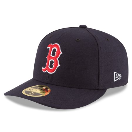 Men's New Era Navy Boston Red Sox Authentic Collection on Field Low Profile Game 59FIFTY Fitted Hat,