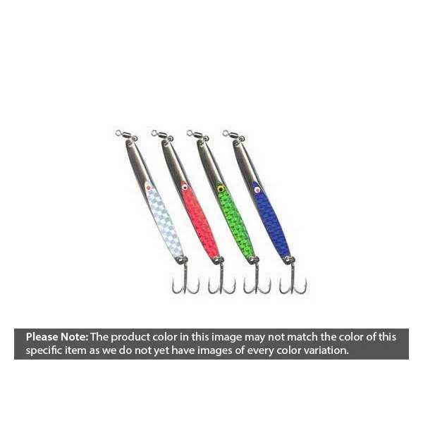 Deadly Dick Long Jigging Lure, Refracta Red