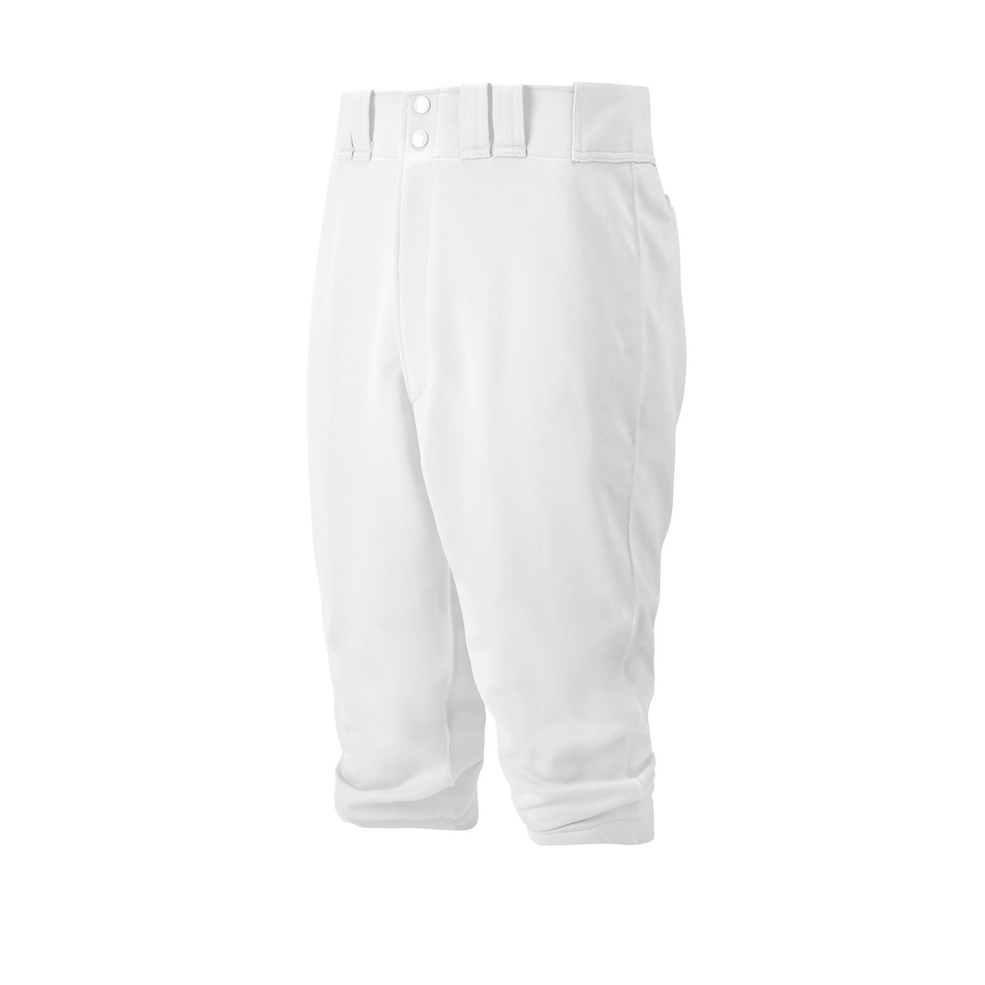 Mizuno Men's Senior Premier Baseball Short Pant in White
