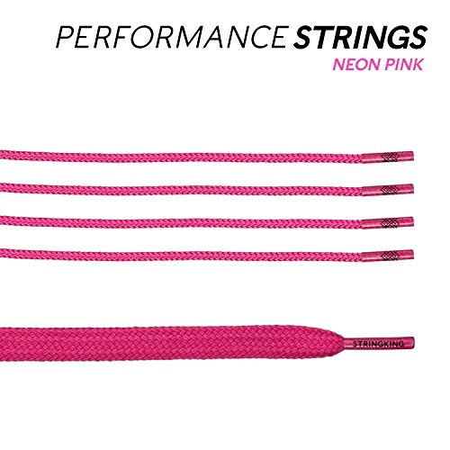 StringKing (1-Pack) Lacrosse Performance Strings Neon Pink STK-Strings-NnPnk-1P