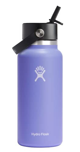 Hydro Flask® 32 Oz. Wide Mouth Flex Straw Cap Bottle Lupine
