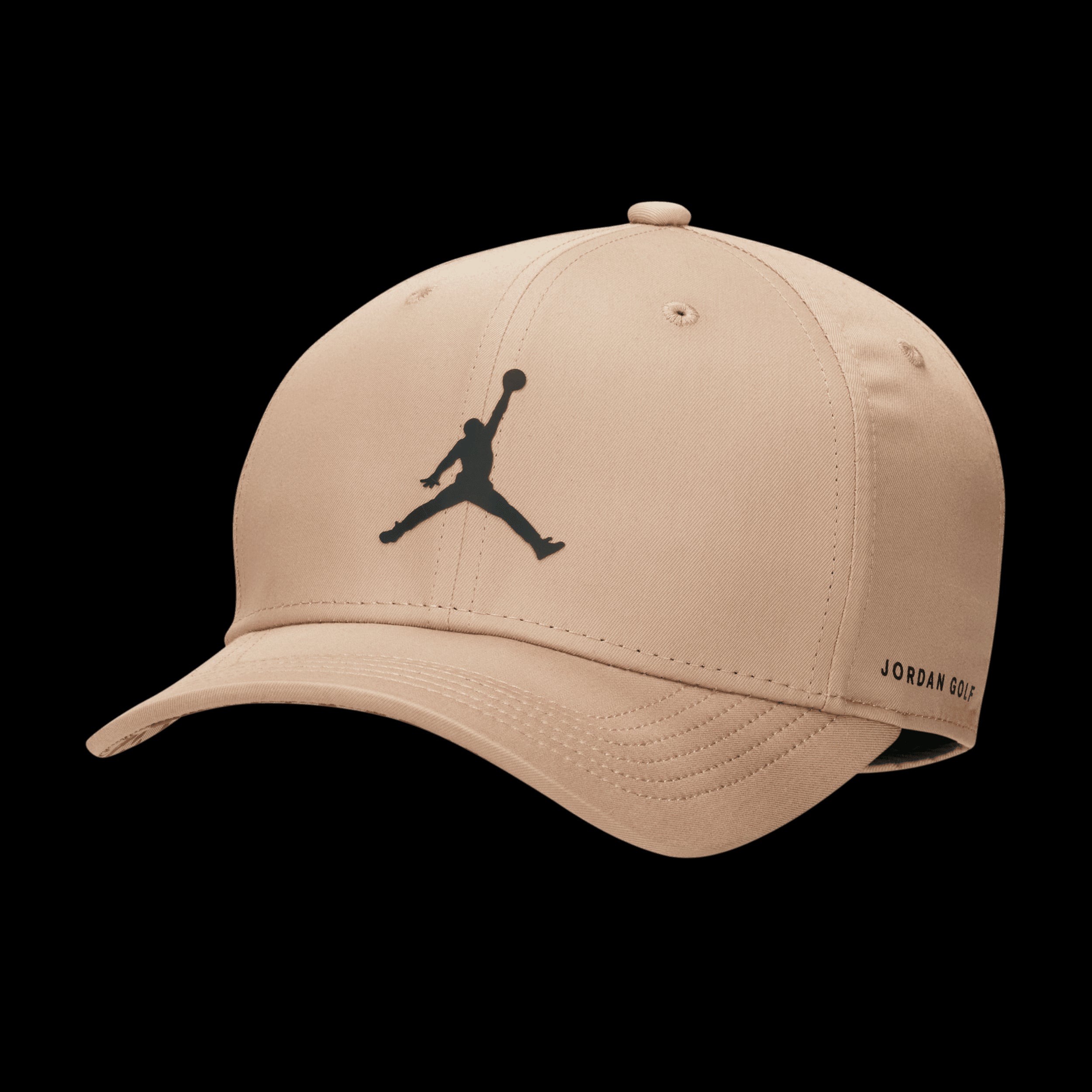 Jordan Men's Golf Rise Hat, Small/Medium, Hemp/Black/Black Brown - Holiday Gift