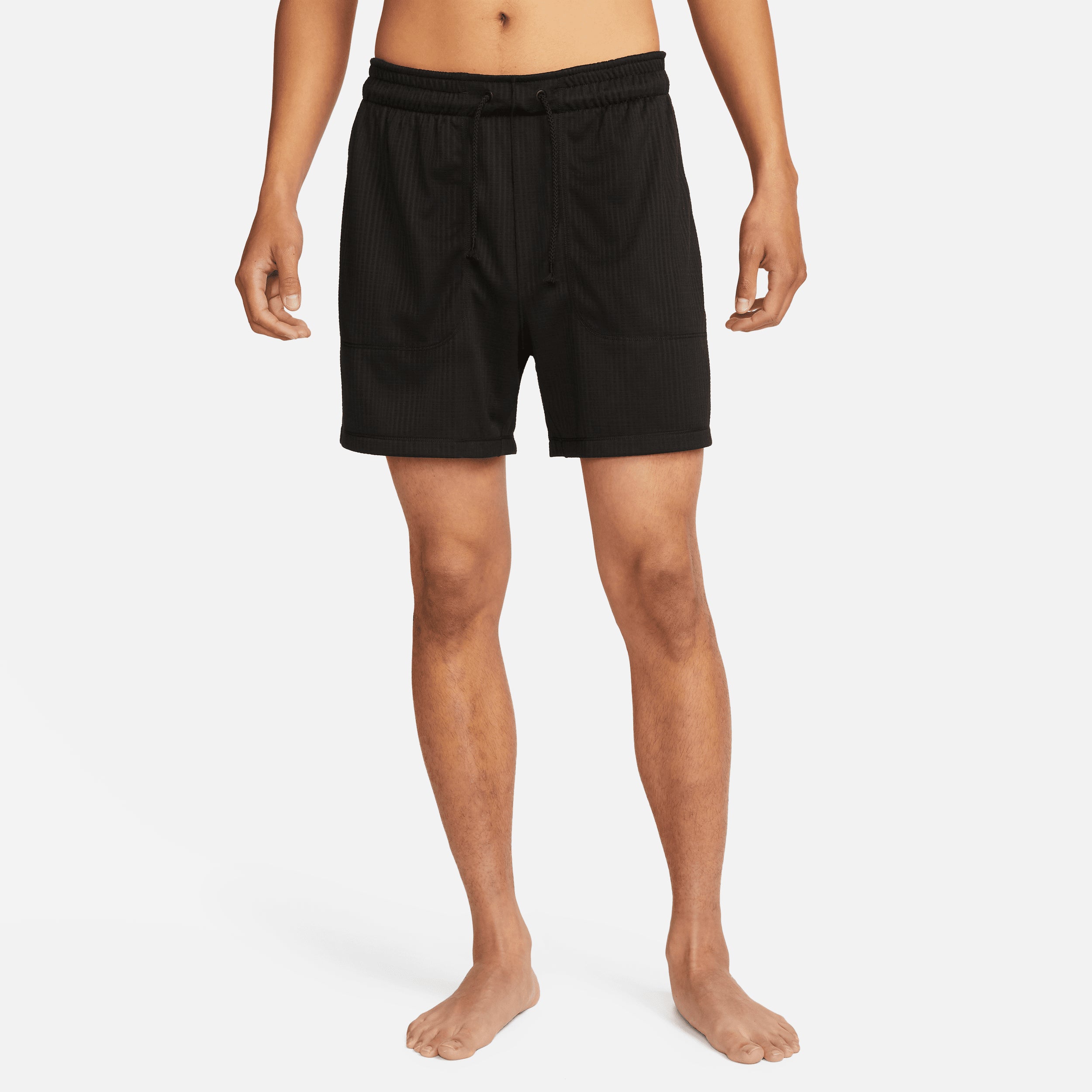 Nike Yoga Men S Dri-FIT 5\ Color: Black/Black Size: 2XL