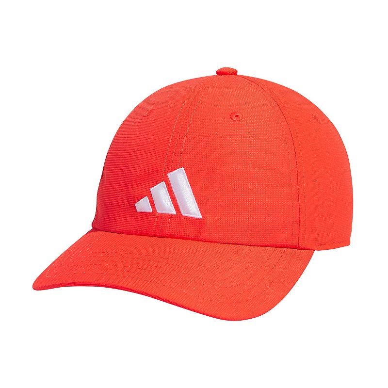 Men's Adidas Golf Relaxed 2 Strapback Hat, Light Red