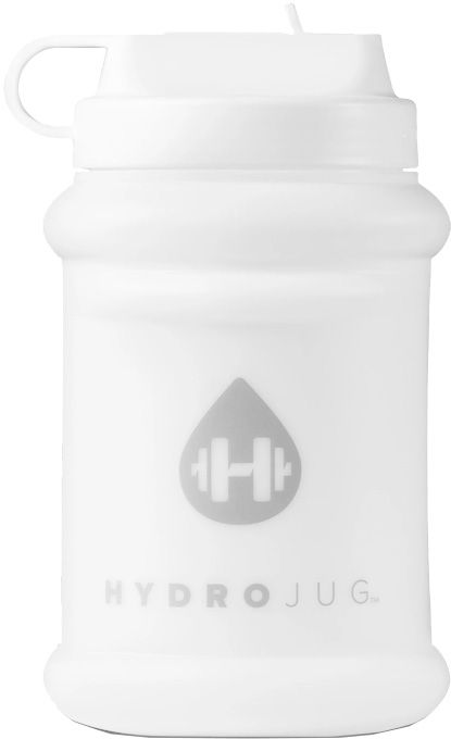 HydroJug 32 Oz White Water Bottle with Staw