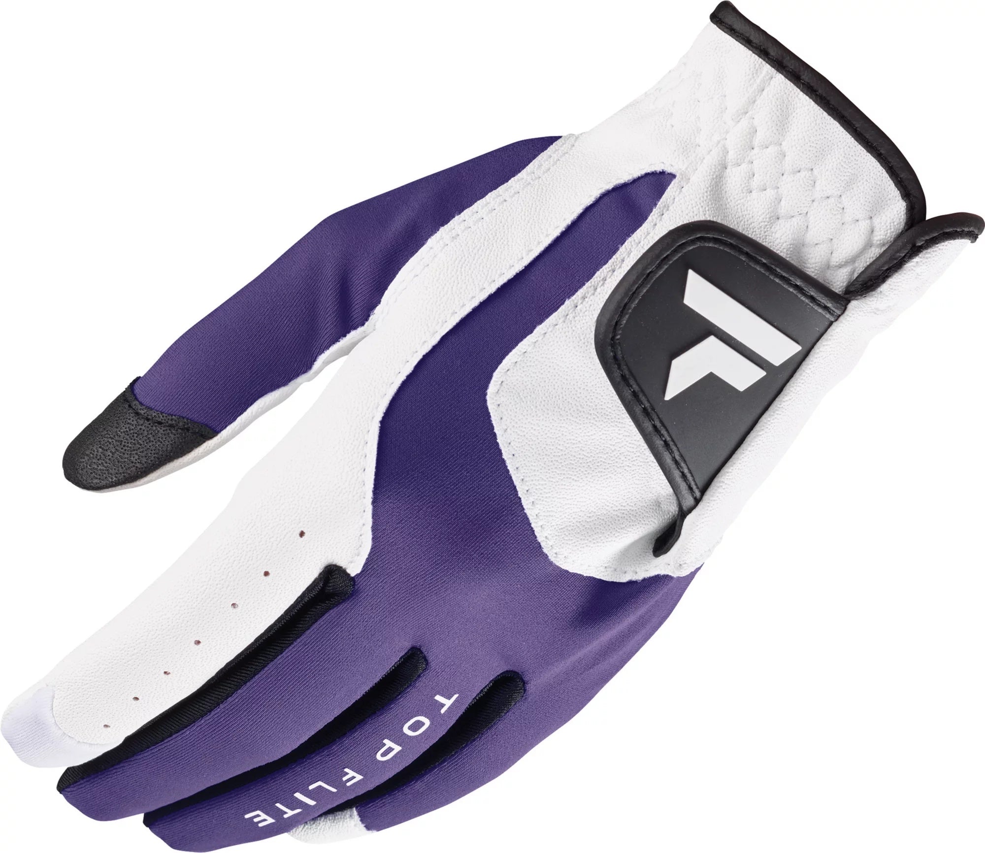 Top Flite Junior Golf Glove, Boys', White/Purple