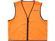 Deluxe Blaze Orange Hunting Vest Large
