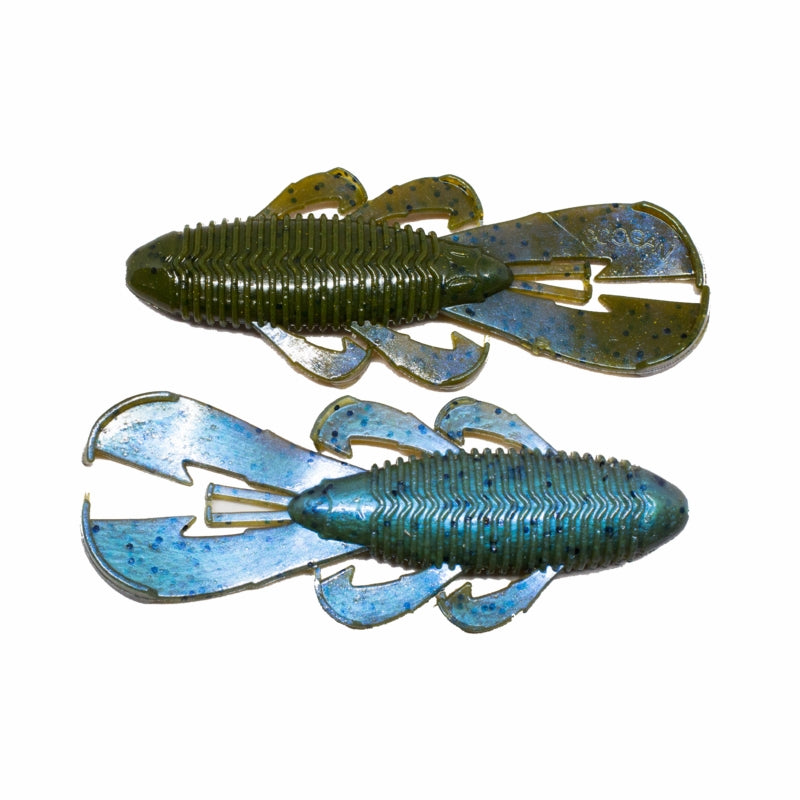 Googan Bandito Bug 4   Blue Baby 7pk Soft Plastic Fishing Lure