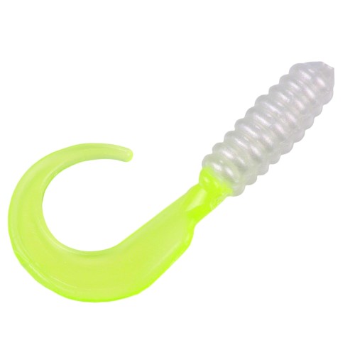 Strike King Mr. Crappie Grub, Pearl