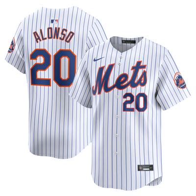 Nike Men's Pete Alonso New York Mets Limited Player Jersey - White