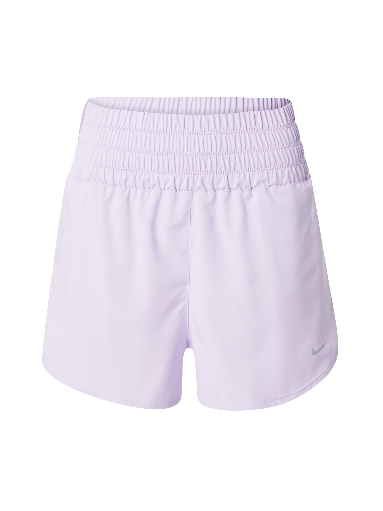 Women's Nike One Dri-FIT Ultra High-Waisted Shorts Large Lilac Bloom/Reflective Silv
