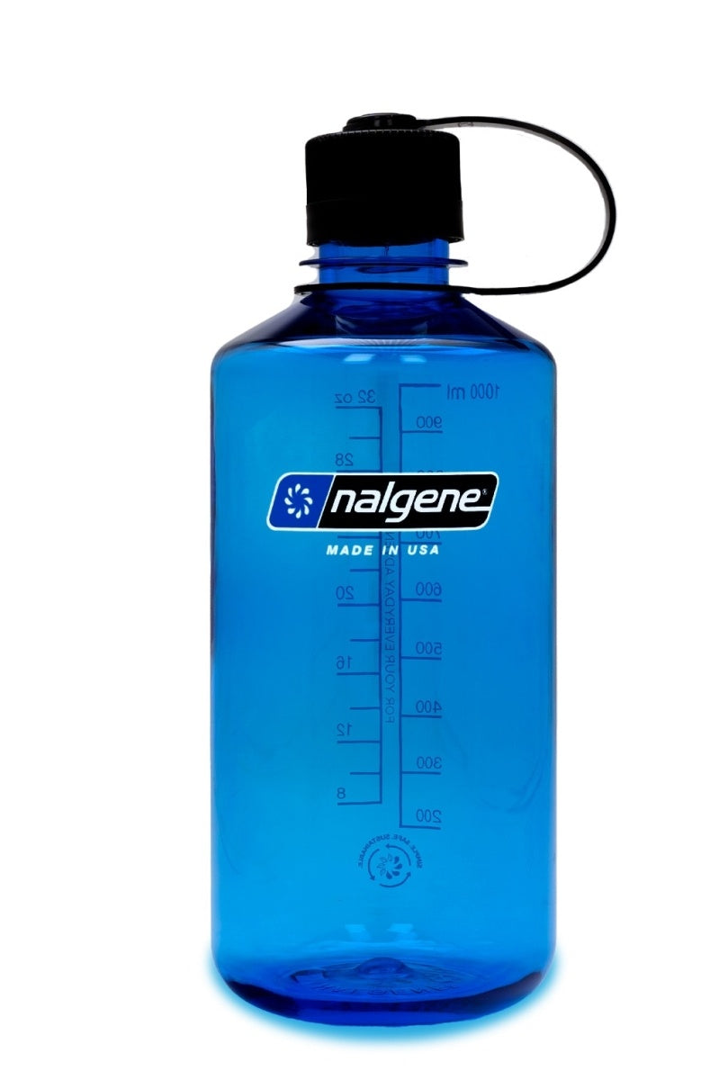 Nalgene Narrow Mouth Bottle, 32oz, Cornflower Blue, 32oz, 2021-3332