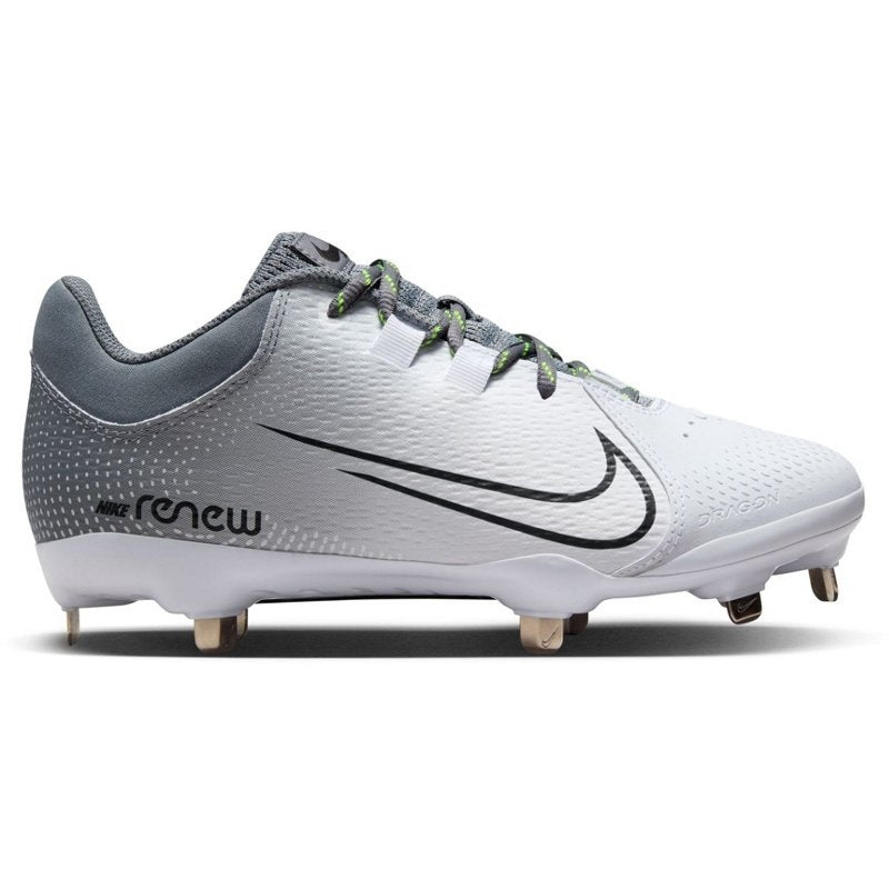 Nike Women's Hyperdiamond 4 Pro Softball Cleats Grey/Black, 7.5 - Women's Softball at Academy Sports