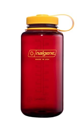 Nalgene Wide Mouth Sustain Water Bottle, 32 Oz, Laker, 32oz, 2020-6032