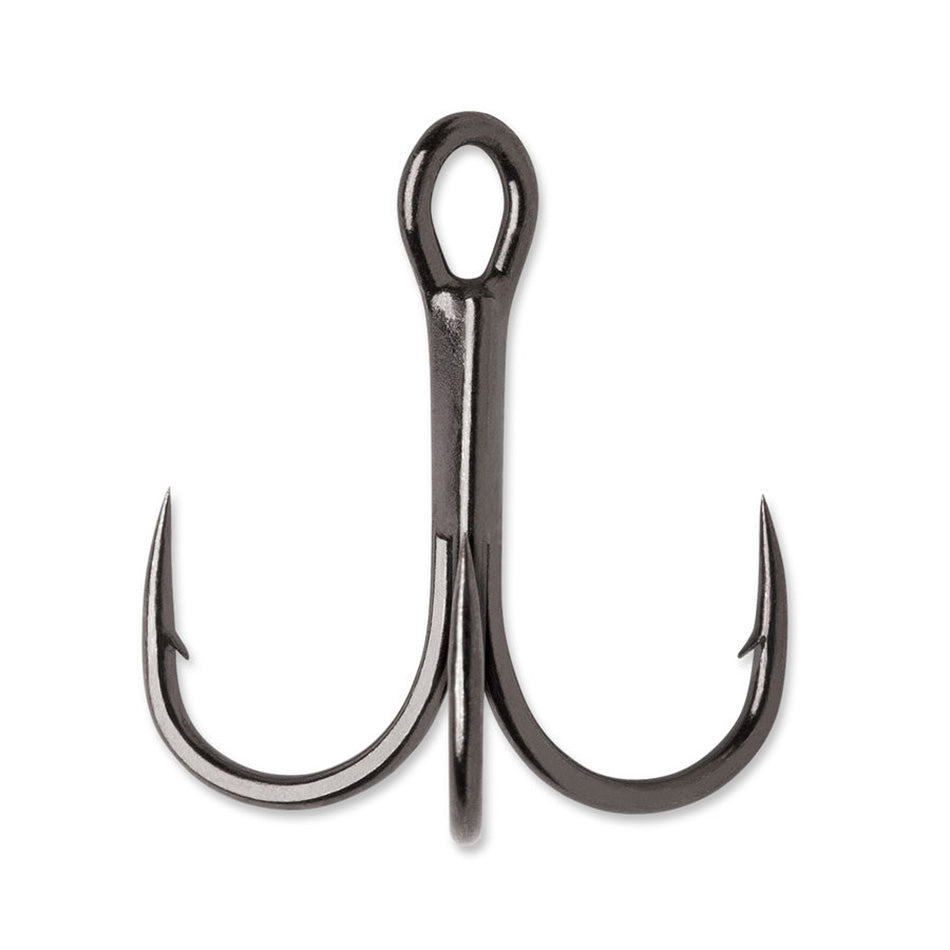VMC Hybrid Treble 1x Hook #4/0 Hook Size  Black/Nickel  Package of 4