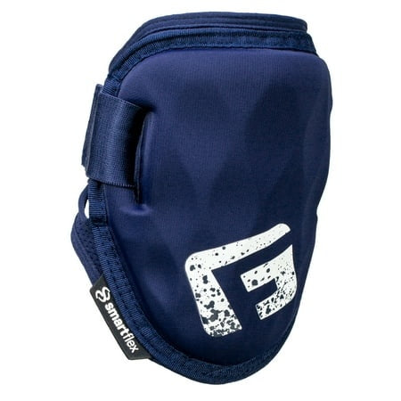 G-Form Youth Shockwave Fastpitch Elbow Guard - Softball Elbow Guard & Pad with Adjustable Straps - Navy  Youth