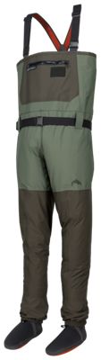 Men's Simms Freestone Stockingfoot Gunmetal Waders Adult 2XLarge Dark Gunmetal