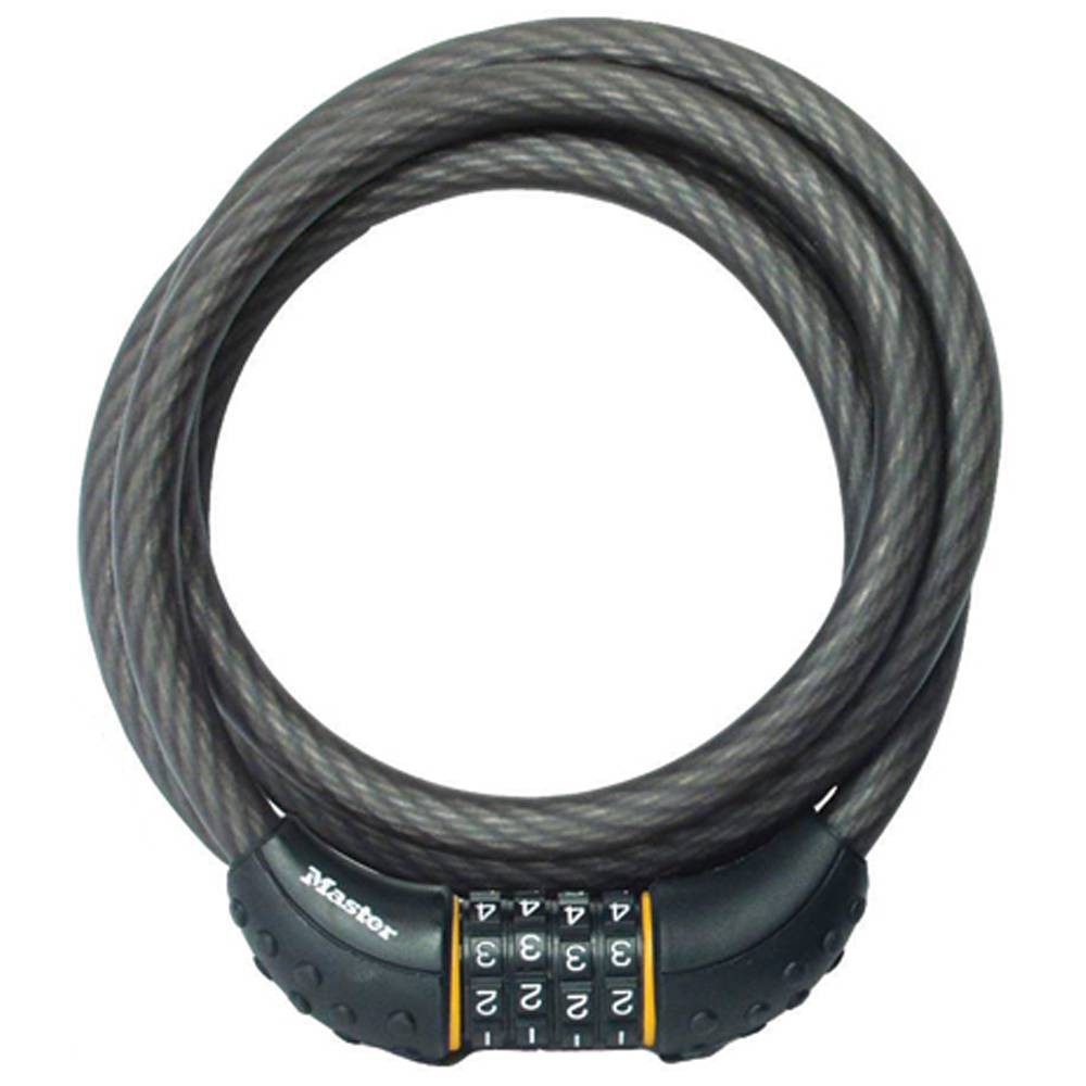 Master Lock 6' X 1/2" Re Settable Combo Cable: Bike Security Lock