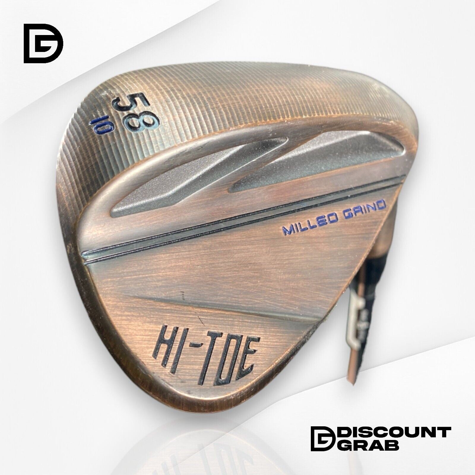 TaylorMade Hi-Toe 3 Wedge Copper 58.0°/10.0° Right Hand KBS Shaft