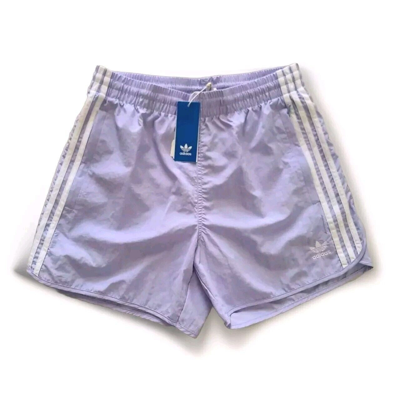 Men's Size M Adidas Originals Sprinter Shorts Three Stripes Trefoil Lilac Violet